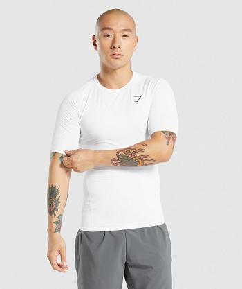 Gymshark Element Baselayer T Shirts Herr Vita | SE 4125TCE